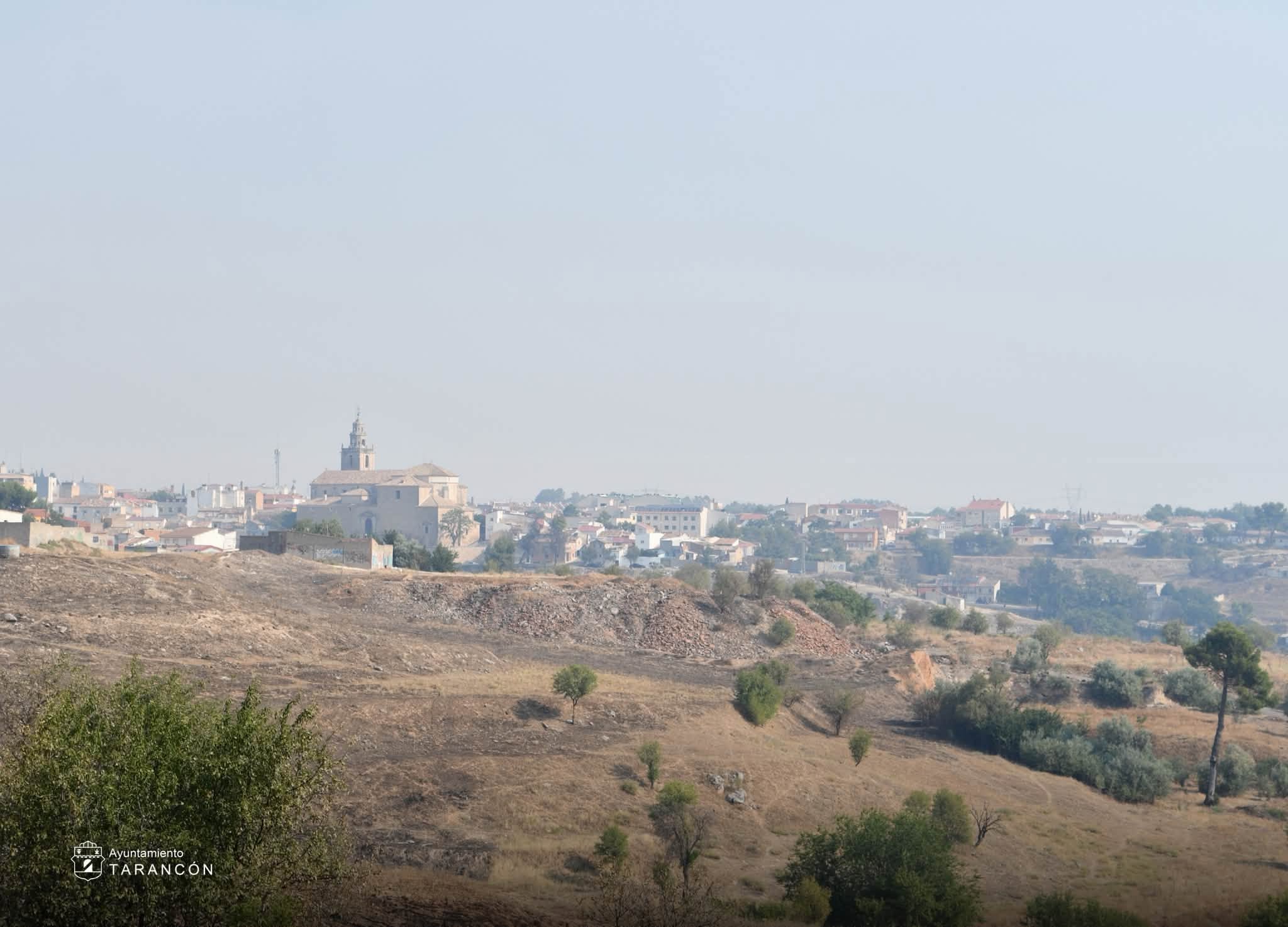 Los bomberos de Cuenca informan de que el olor a humo de la ciudad «procede de los incendios de Madrid»