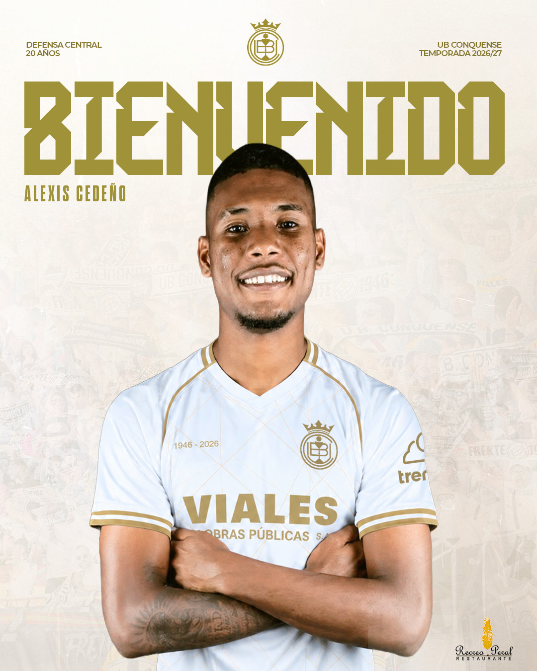 Alexis Cedeño, un central panameño de 20 años y 1,93 metros, otro talento más para la UB Conquense