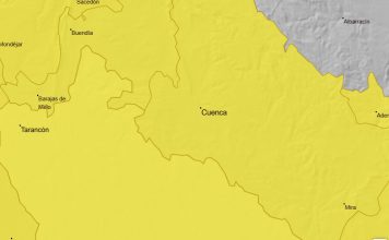 La AEMET activa el nivel amarillo de aviso por altas temperaturas este sábado en la provincia de Cuenca