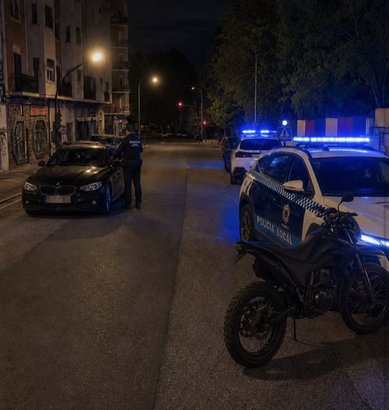 La Policía Local de Cuenca denuncia a un conductor por cuatro modificaciones ilegales simultáneas en su coche