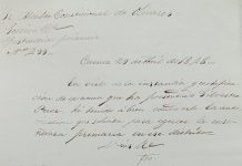 Un expediente de 1848 para abrir una escuela privada, documento del mes del Archivo Histórico de Cuenca Imagen del documento del mes de julio de 2026. FOTO: Archivo Histórico Provincial de Cuenca