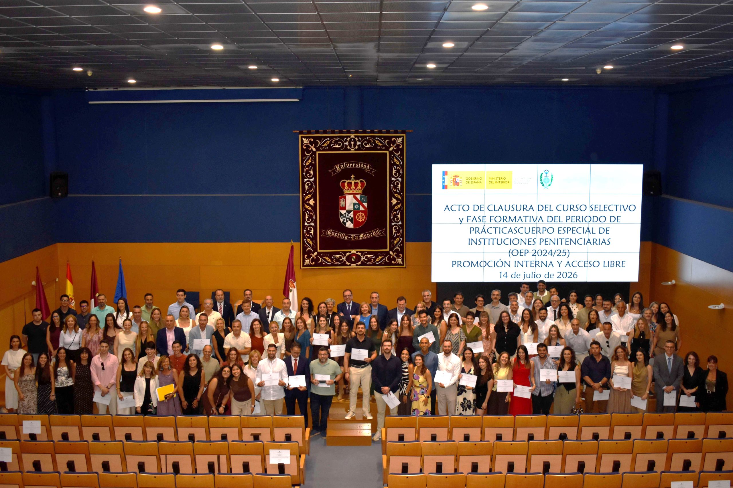 Cerca de 200 alumnos concluyen la formación para el Cuerpo Especial de Instituciones Penitenciarias