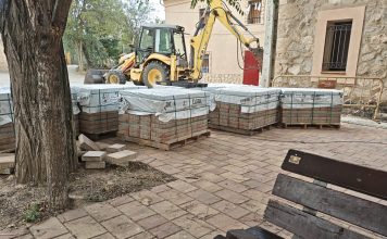 El Ayuntamiento de Fuentenava de Jábaga inicia las obras de ampliación de la plaza de Fuentesclaras