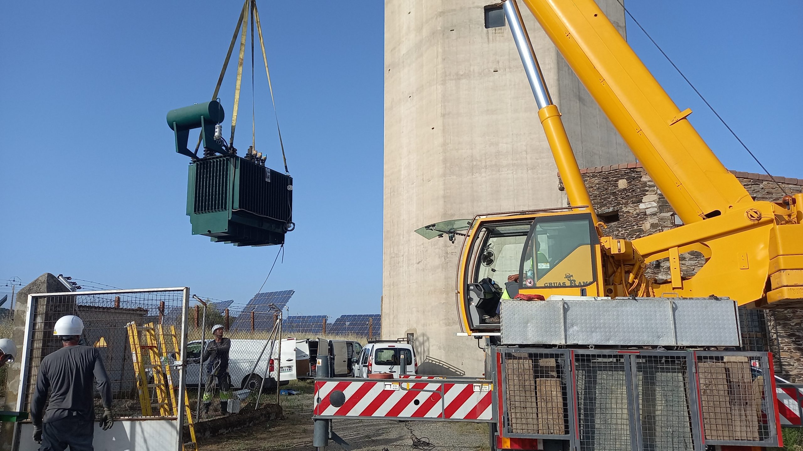 La Confederación del Tajo invierte dos millones de euros en mantener instalaciones de alta tensión