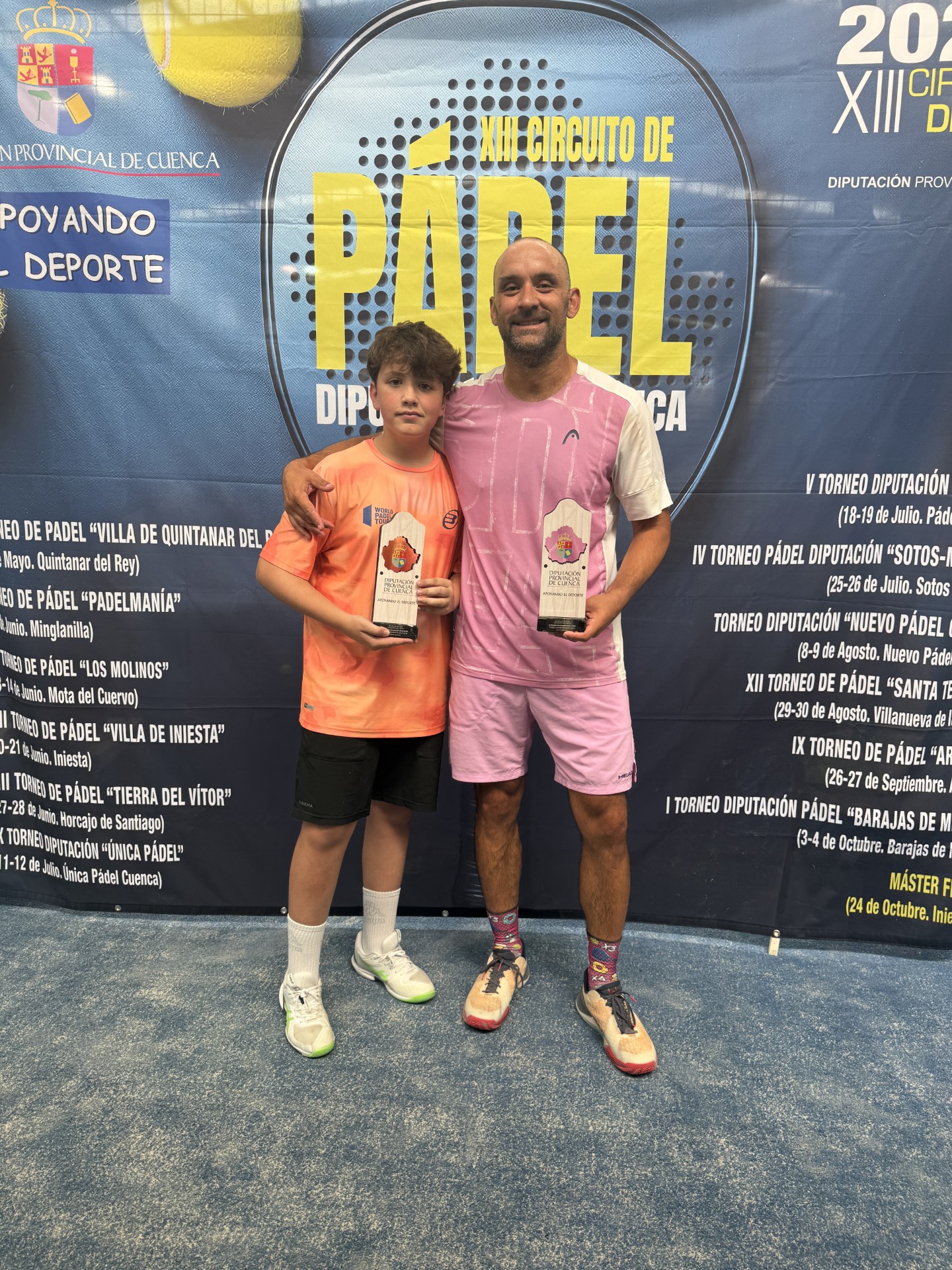 Jorge Saiz y Diego Abarca, campeones del IX Torneo de Diputación ‘Única Pádel’