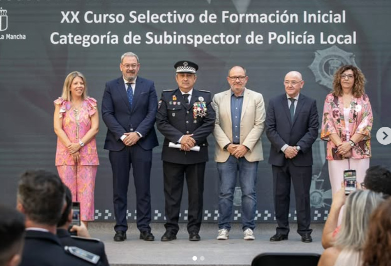Ángel Barrios asciende al puesto de Subinspector de la Policía Local de Cuenca