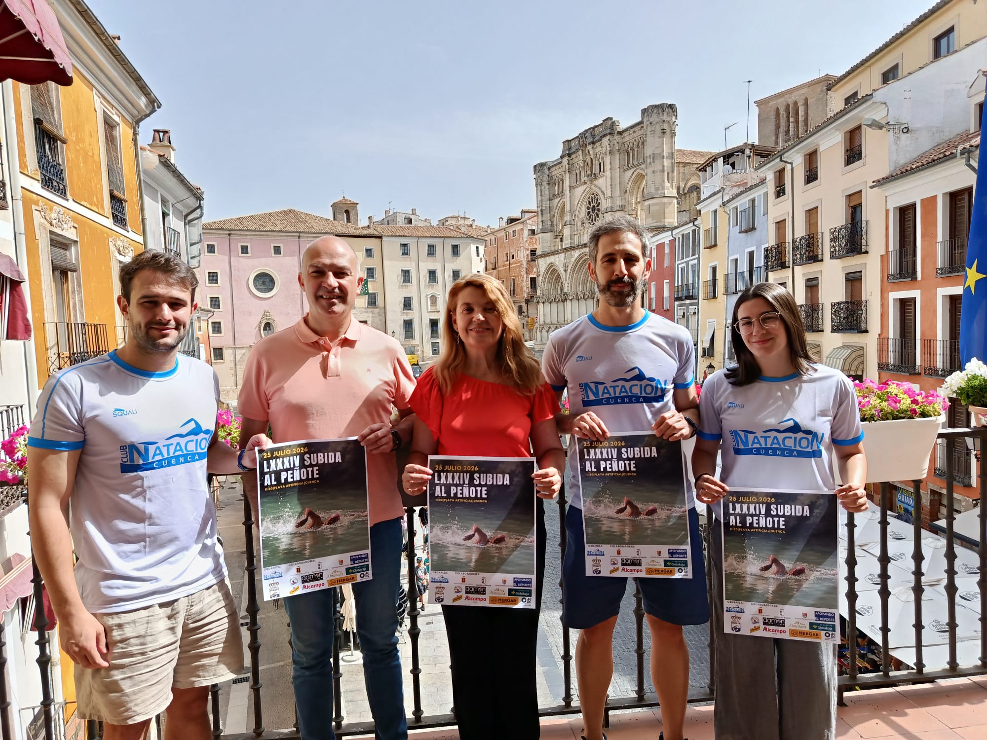 La tradicional Subida al Peñote se celebra este sábado con récord de participación: 220 nadadores