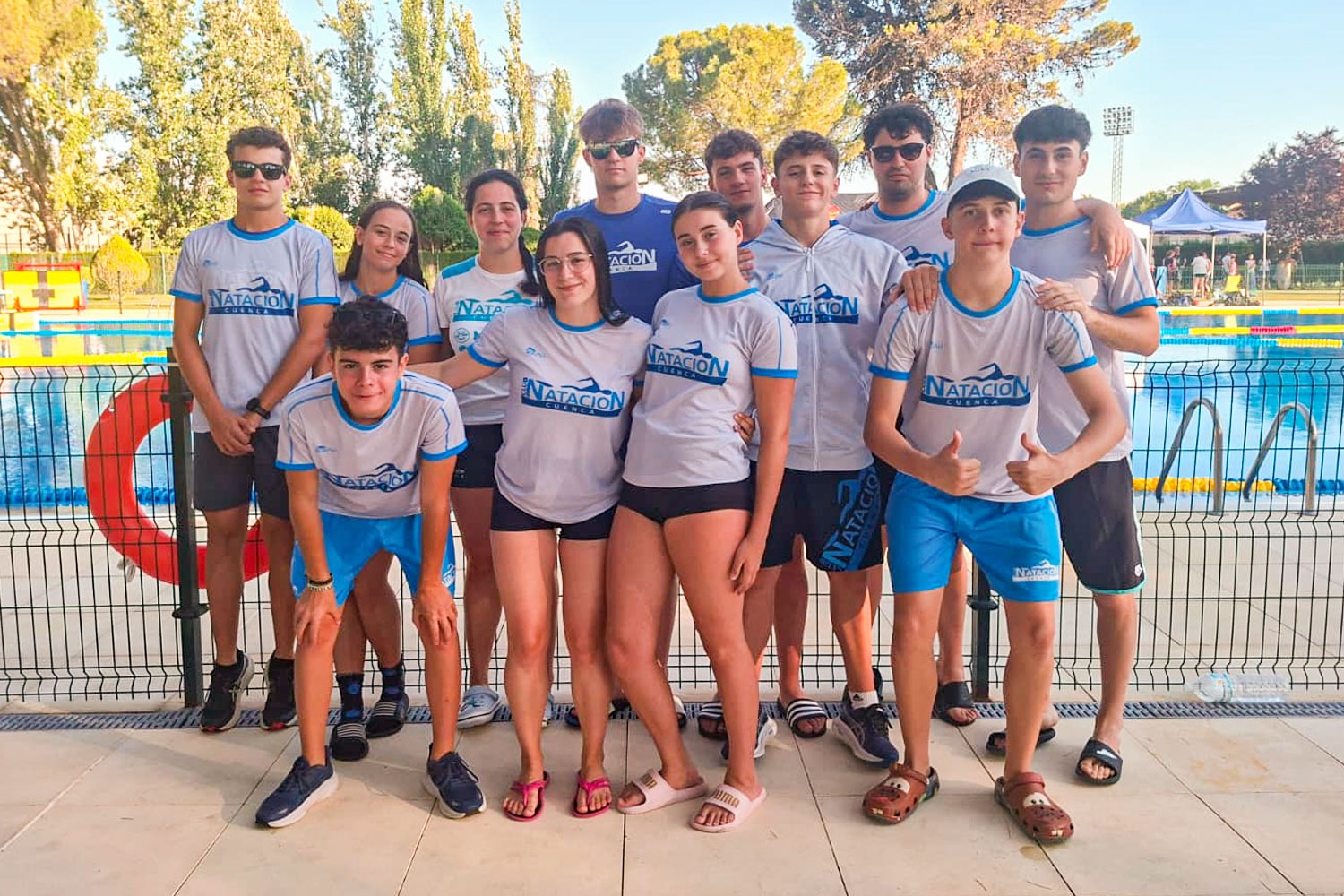 Siete medallas y una mínima nacional, el botín de los miembros del Club Natación Cuenca en los Regionales