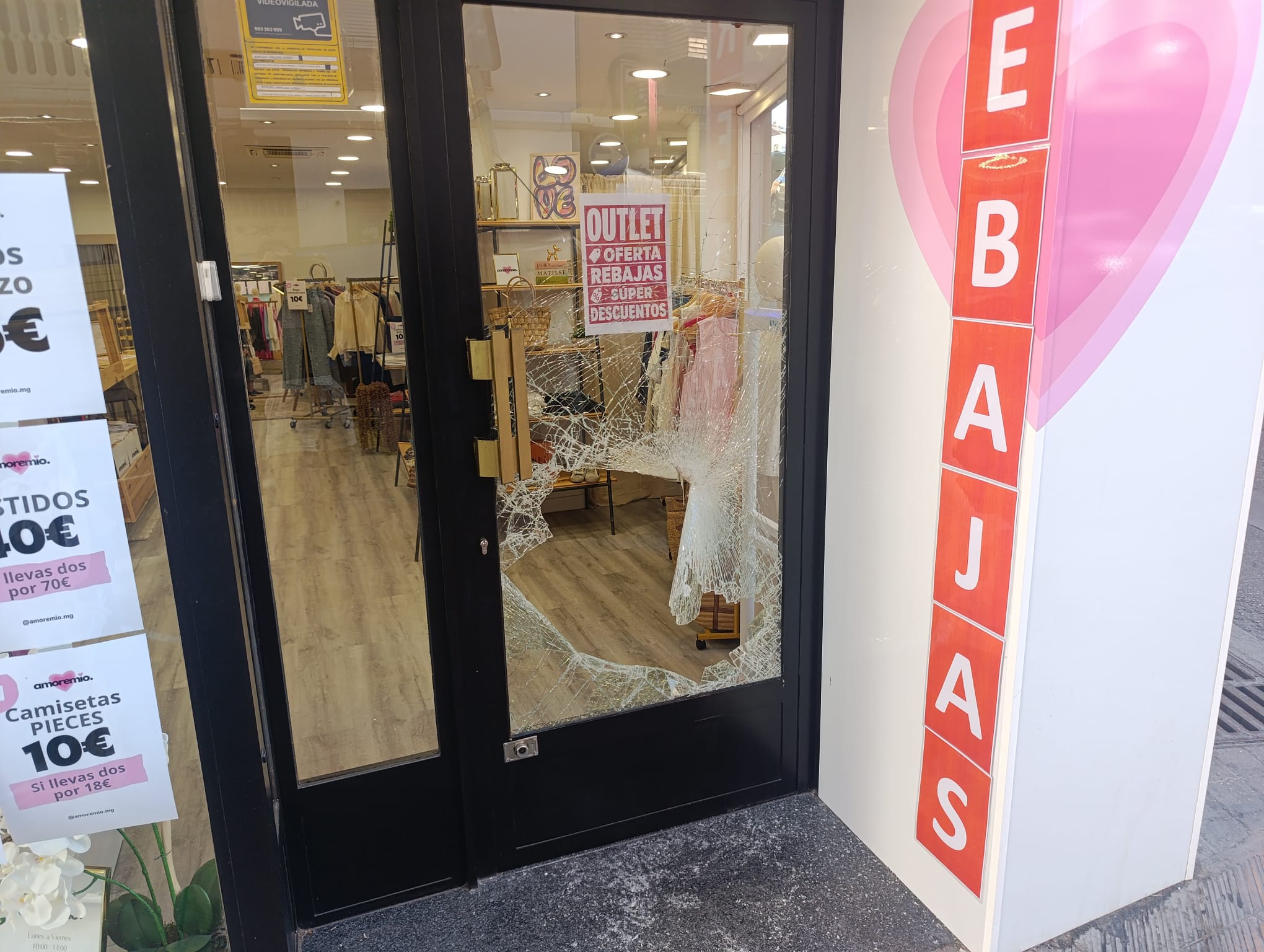 Segundo robo en apenas 20 días en una tienda de moda de Cuenca