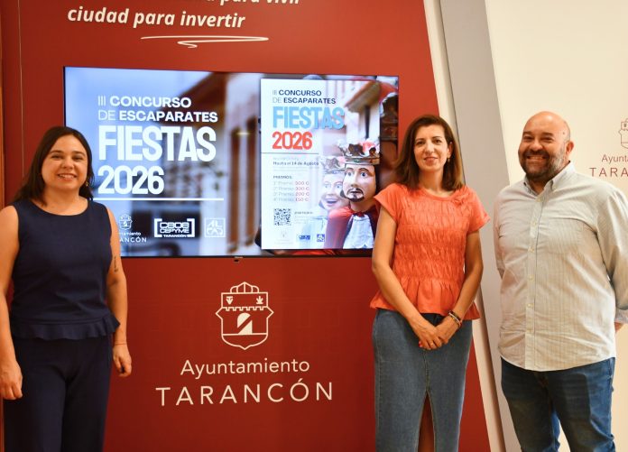presentación concurso escaparates fiestas 2026 con CEOE y ALCAD
